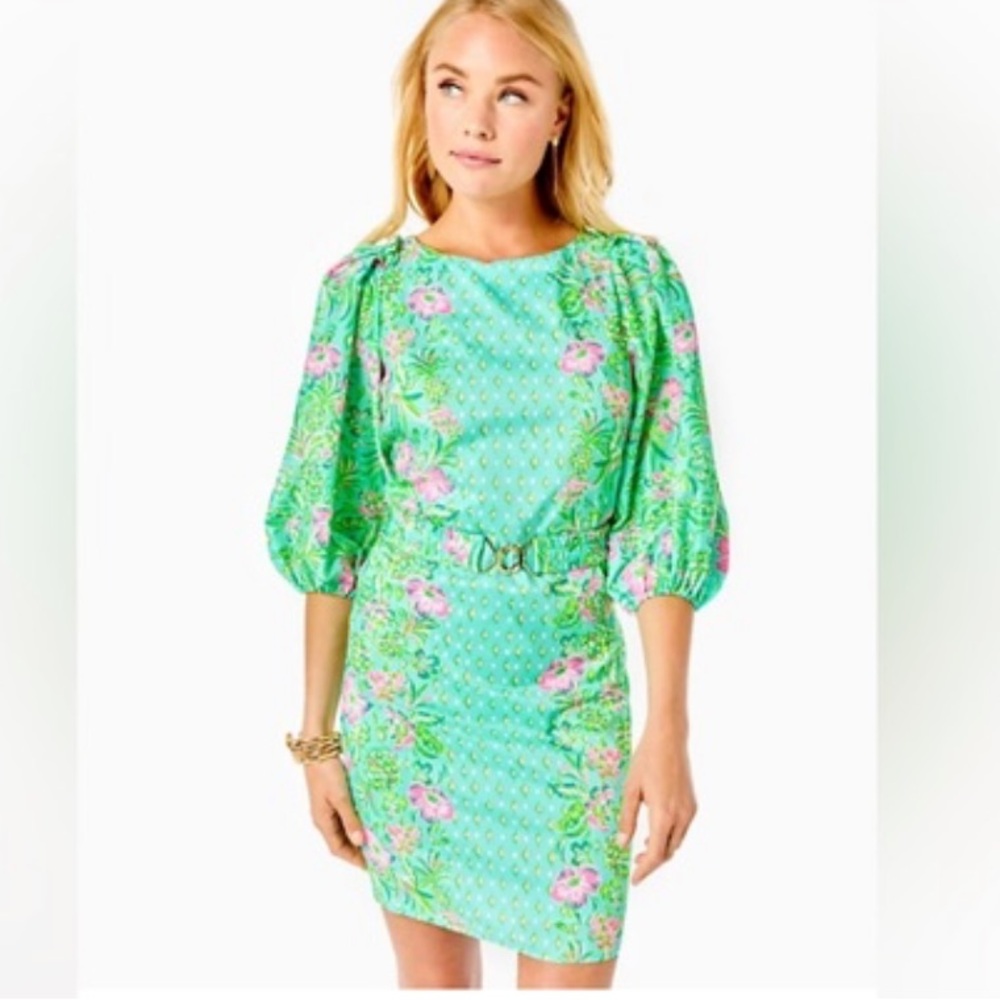 Lilly Pulitzer Barbara Sleeved Dress Size XS